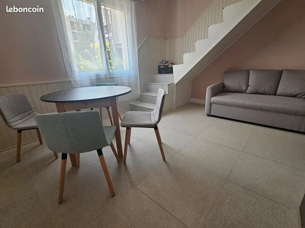 Maison meublee 2 ch a louer