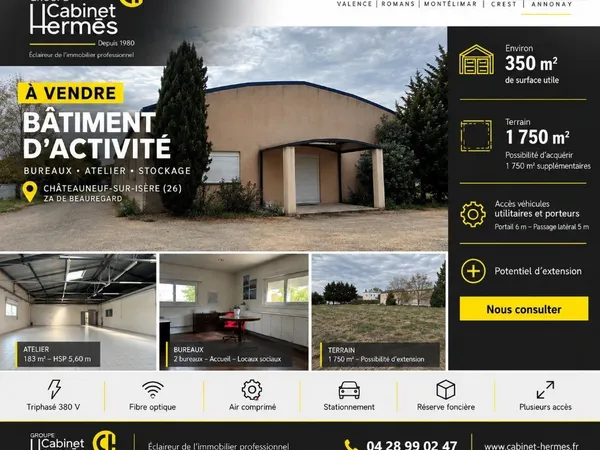 Local bureaux 351 m²