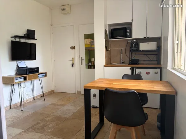 Studio 17 m² quartier Casone