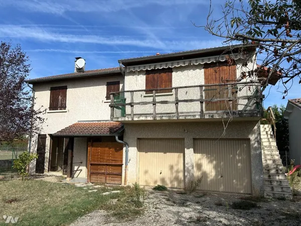 Vends pavillon - 129 m² - 6 pièces, 5 chambres - Auberives-sur-Varèze 38550