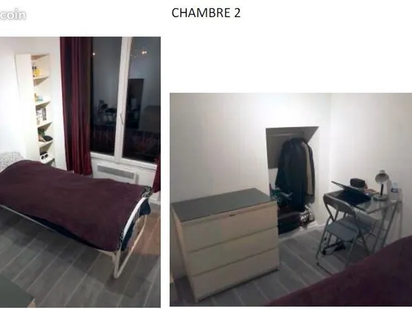Chambre meublée avec SDB privée dans colocation de filles