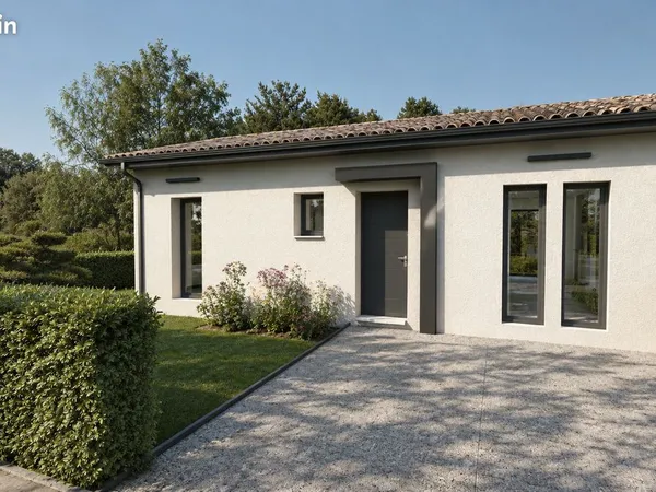 Villa 4 faces hors lotissement