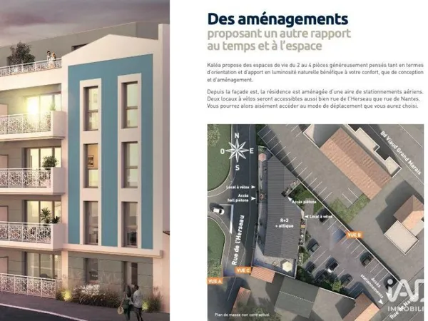 Appartement 3 pièces 78 m²