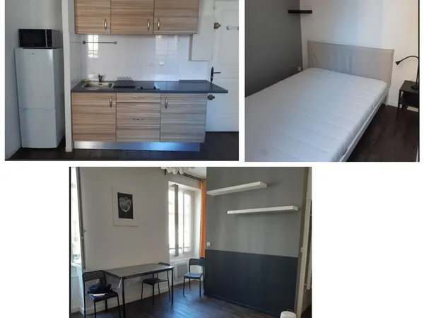 T1 meublé 27,46m2 à Villeurbanne