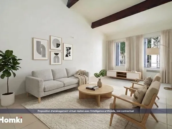 Appartement 2 pièces 50 m²