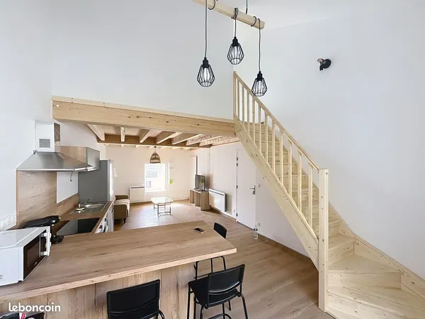 Appartement T2 meublé avec terrasse