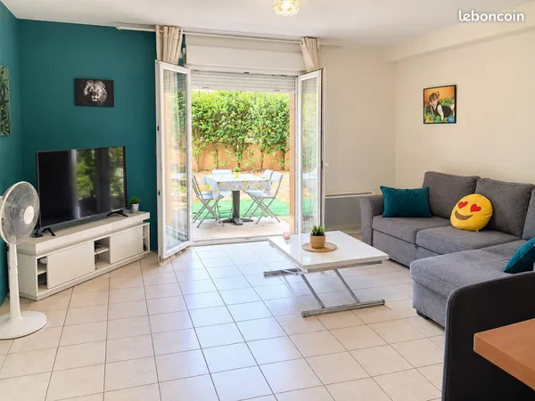 Appartement 2 pièces. 47,50m* en rdc
