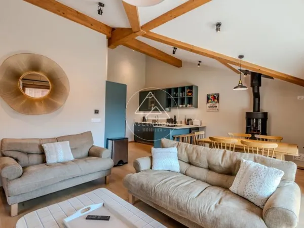 Exclusivité - Magnifique appartement de 3 chambres en dernier étage, Les Gets