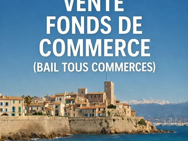 Emplacement n°1 d'Exception Fonds de Commerce au Coeur du Vieil Antibes