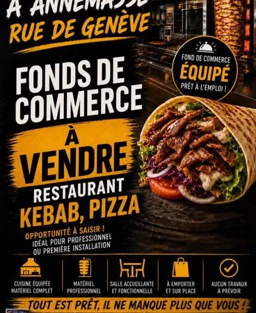 Fond de commerce à vendre