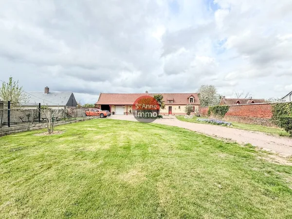 CAIX - LONGERE - 158m2 - AUTONOMIE DE PLAIN PIED - 4 CHAMBRE