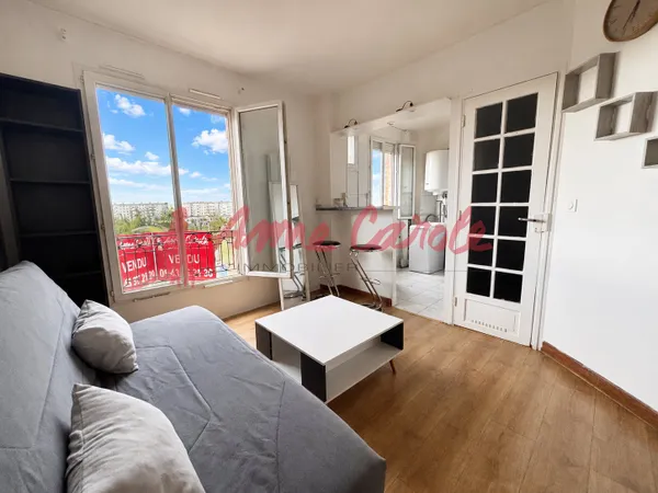 Studio lumineux environ 19 m2 Vue dégagée Parc du Trembl