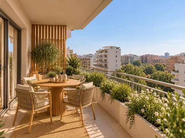 MARSEILLE 15ÈME - DOUBLE BALCON POUR CE SOMPTUEUX T2 - 6ÈME ÉTAGE