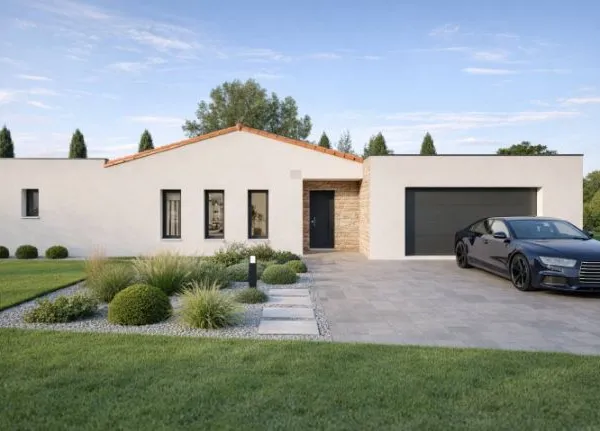 Terrain + maison 98 m²