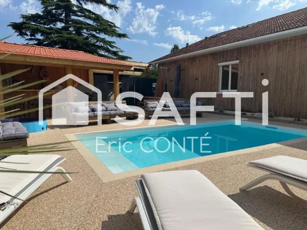 Maison + piscine au Port de La Hume.