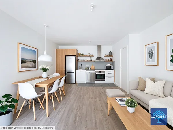 Appartement 1 pièce 24 m²