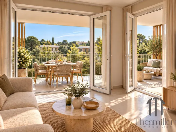 T3 dernier étage avec grande terrasse de 24 m²