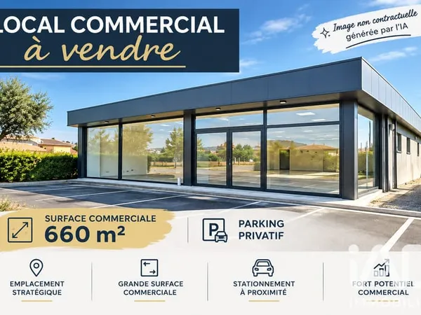 Vente Boutique/Local commercial 660 m²