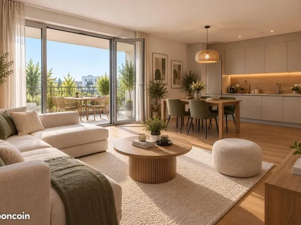Appartement 3 pièces 58 m²