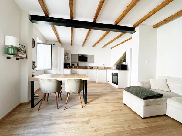 Maison de village 66 m² rénovée à neuf - Brassac