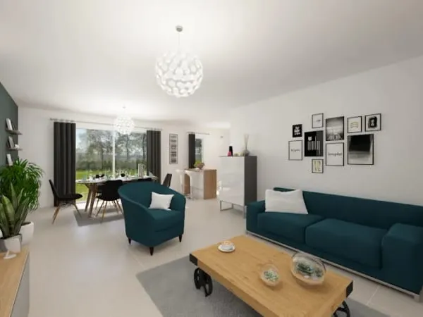 Maison neuve 4 pièces 89 m²