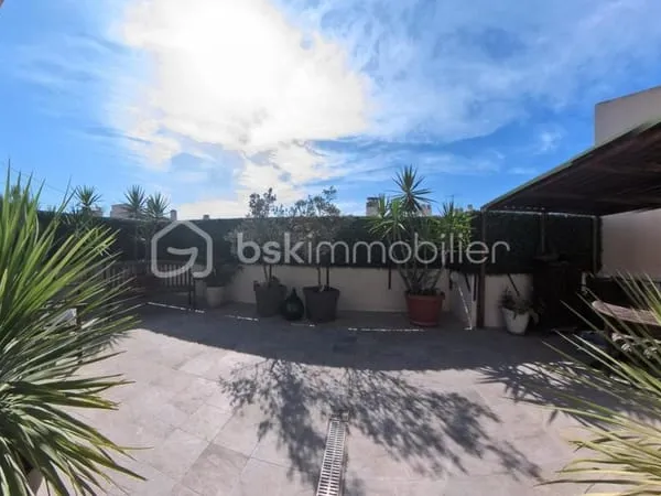 3 pièces + terrasse sud ouest de 55 m²