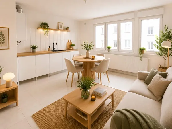 T3 rénové avec garage Aucun travaux à prévoir Idéal prem