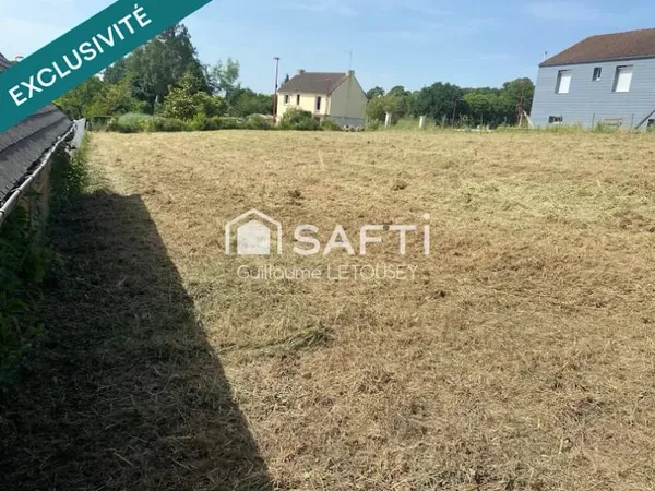 Terrain à bâtir 870 m²