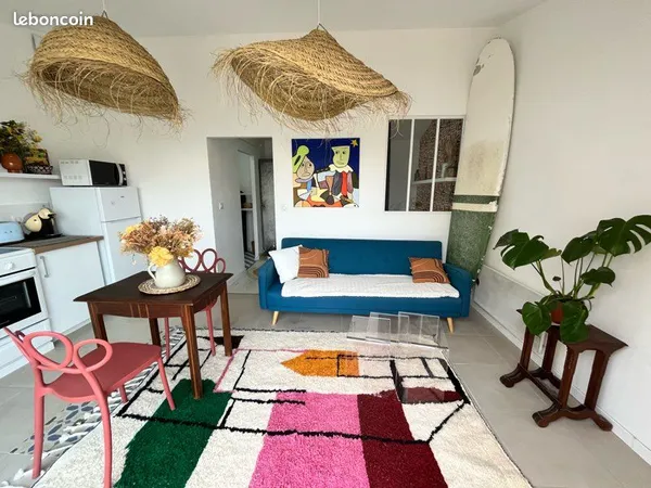 Petite maison 60 m plage dispo qu'en septembre