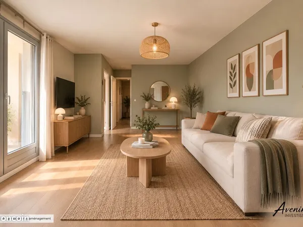 Appartement 2 pièces 55 m²