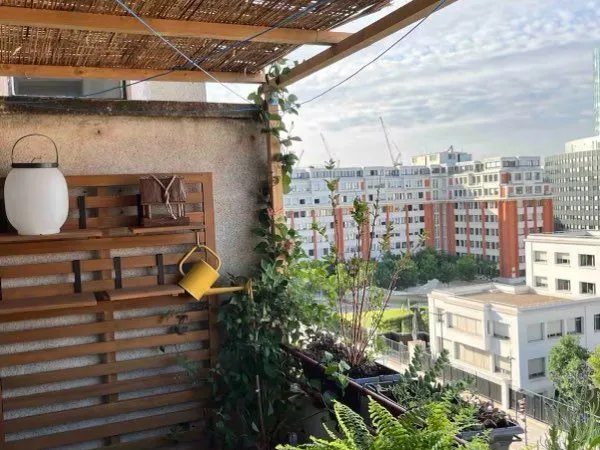 3 pièces dans monument historique avec terrasse sans vis à vis