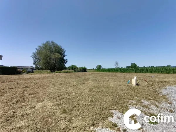 Terrain constructible viabilisé