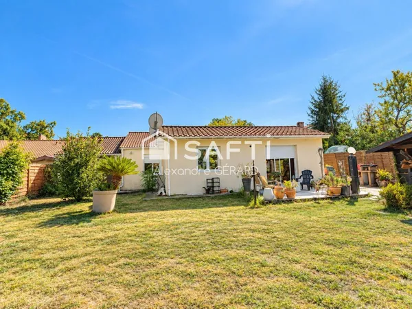 Maison 4 chambres - Grand terrain - Cazaux