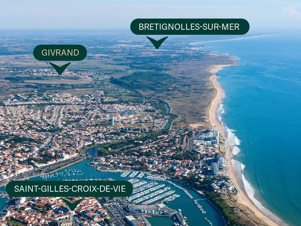 BAISSE DE PRIX - Vente de terrains viabilisés à Givrand (85)
