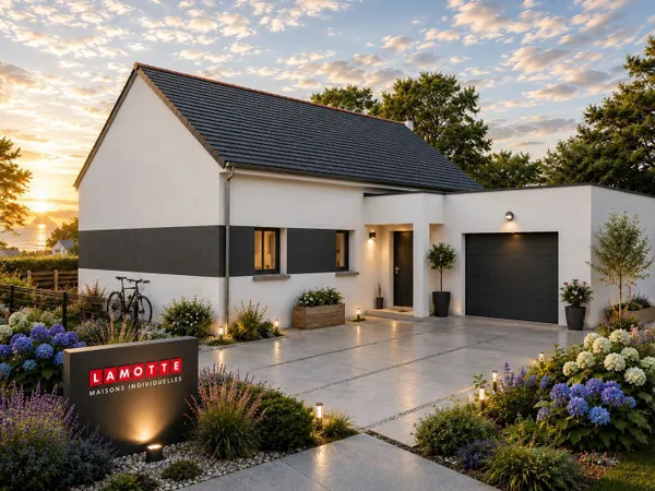 Projet de construction d'une maison 92 m² avec terrain à PLERNEUF (22)