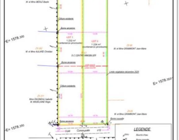 Terrains constructibles