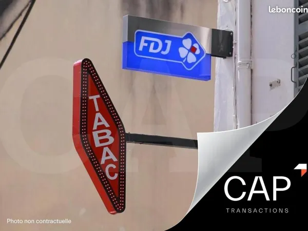 Fonds de commerce tabac, presse, FDJ 60 m²