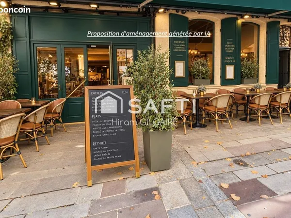 Fonds de commerce 185 m² COMPIEGNE