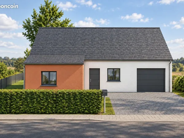 Maison neuve T3 de plain-pied entre Laval et Vitré