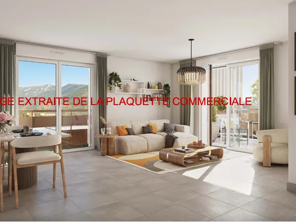 Appartement 3 pièces 59 m²