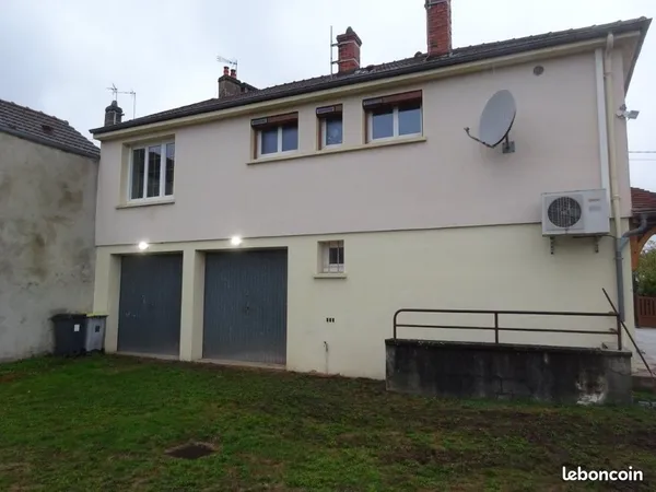 A saisir, à louer, Maison T3 avec sous-sol complet, en excellent état, 1ère main après rénovation, g