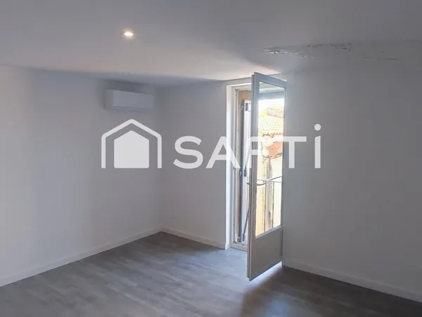 Maison rénovée 3ch, 95m2, garage et balcons