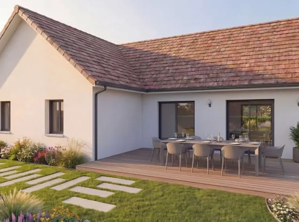 Projet de construction d'une maison 103.25 m² avec terrain à SAINTE-FEYRE (23)