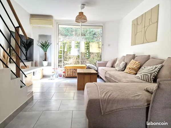 EOURES - Maison T4 moderne prête à vivre de 105 m² + Terrasse de 14 m² avec jardin de 4 m² agrandiss