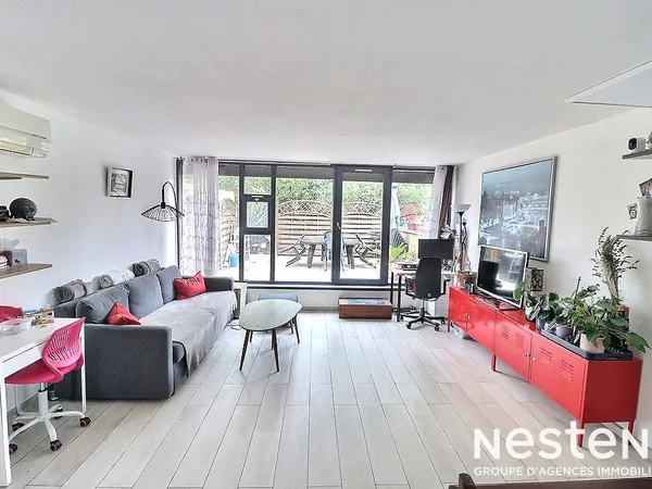 MAISON 6 PIECES 4 CHAMBRES DE 102m², TERRASSE, GARER RER D A 5 MINUTES A PIEDS, SECTEUR CANAL A EVRY
