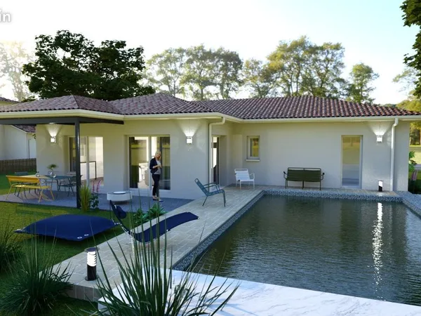 Projet de construction d'une maison 115 m² avec terrain à SAINT-AUBIN-DE-MEDOC (33)