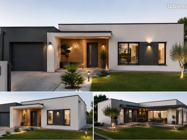 Maison neuve plain pied 100 m² - 3 chambres - Langon