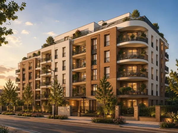 RETOUR DE LOT T2 48m² en dernier étage - BALCON SUD