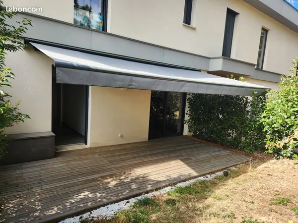 Particulier Loue T2 a la Fouillouse 50 m2 Rez de jardin dans immeuble Calme Parking privée couvert
