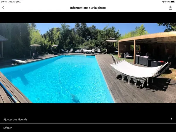 Grande villa piscine luxe et confort
